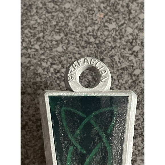 Vintage Rafaelian Celtic knot Catholic Christian Cross Sun Catcher Irish - Picture 3 of 5